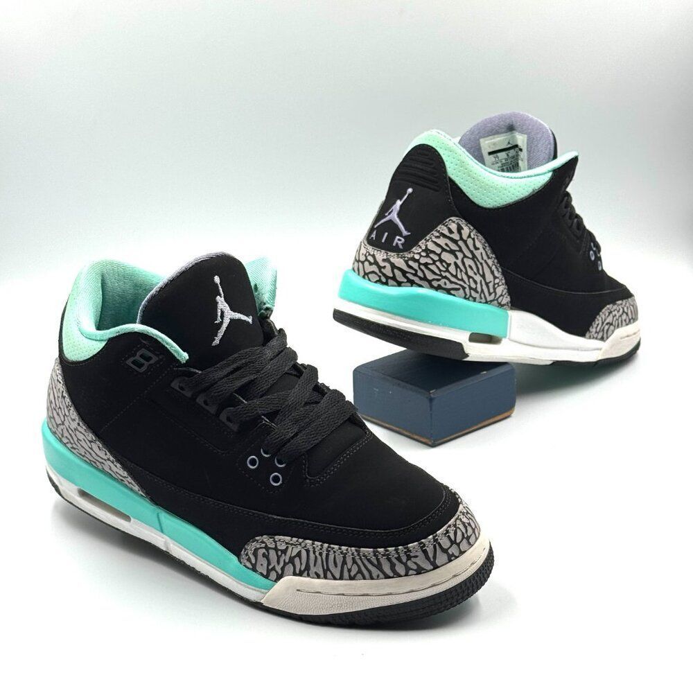 Air Jordan 3 Retro GG 'Black Mint' - Picture 5 of 10